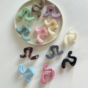 Pastel Flower Hair Claws