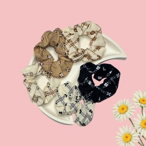 Classic Chain & Floral Motif Scrunchies One Piece
