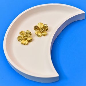 Golden Blossom Earrings