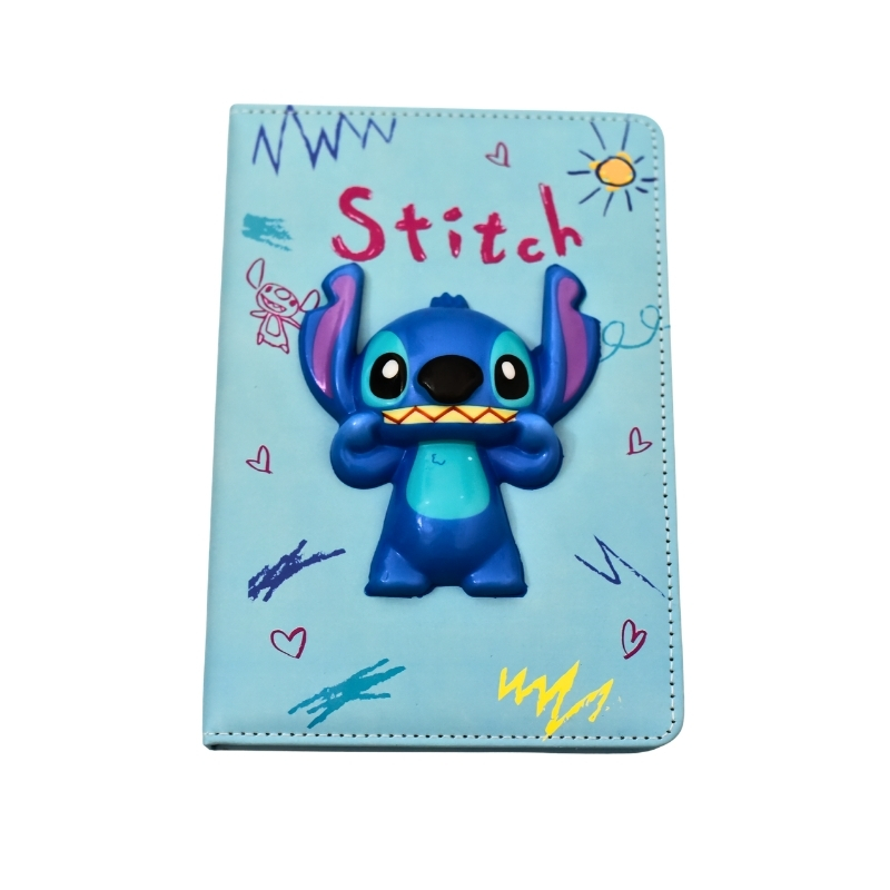 Kawaii 3D Squishy Cover Notebooks - Stitch, My Melody & Kuromi - Image 2