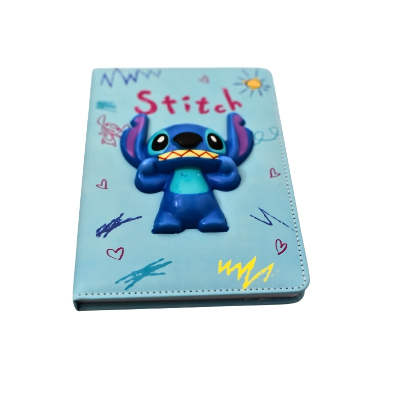 Kawaii 3D Squishy Cover Notebooks - Stitch, My Melody & Kuromi - Image 5