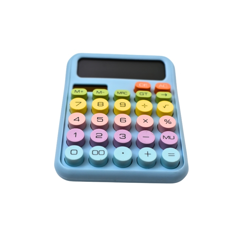 Pastel Typewriter Style Desktop Calculator with Round Keys (Per Piece) - Image 4