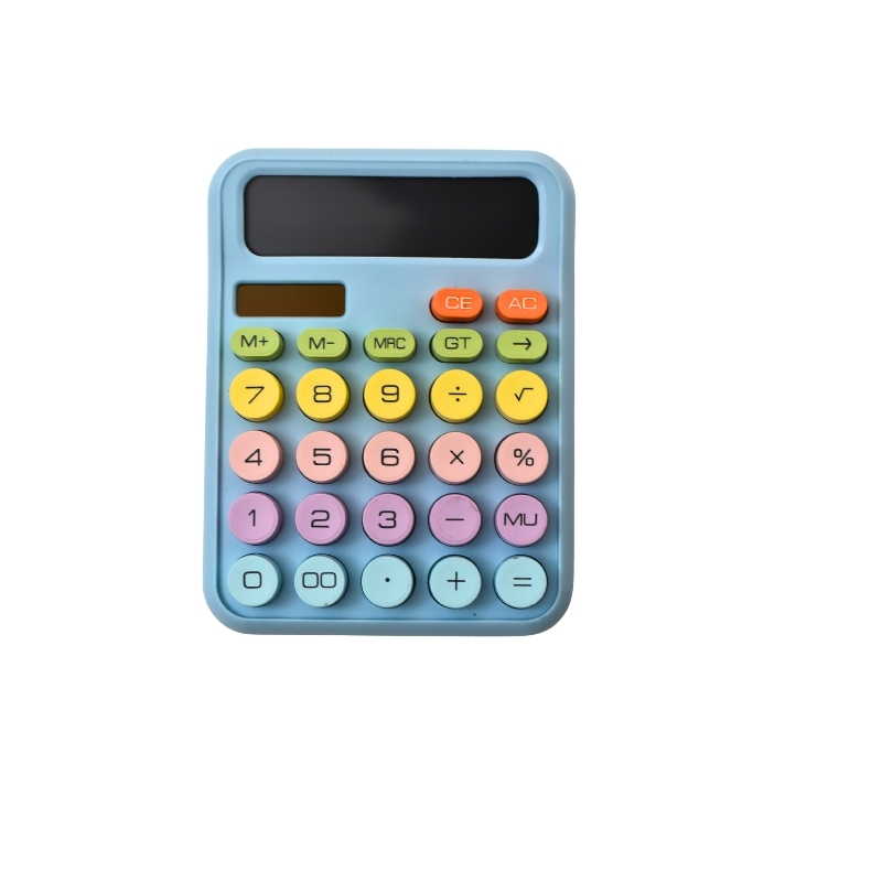 Pastel Typewriter Style Desktop Calculator with Round Keys (Per Piece) - Image 5