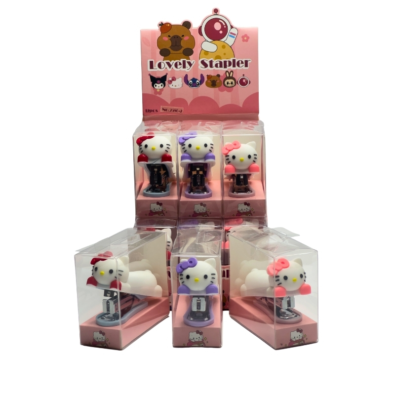 Kawaii "Lovely Stapler" Kitty Mini Desk Stapler (Per Piece) - Image 3