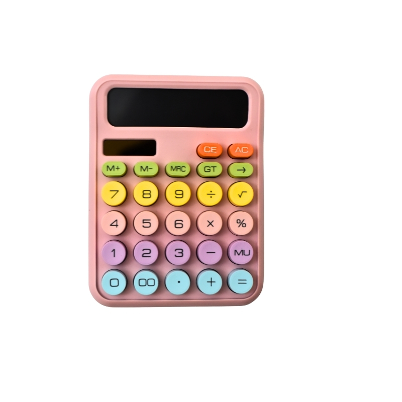 Pastel Typewriter Style Desktop Calculator with Round Keys (Per Piece) - Image 6