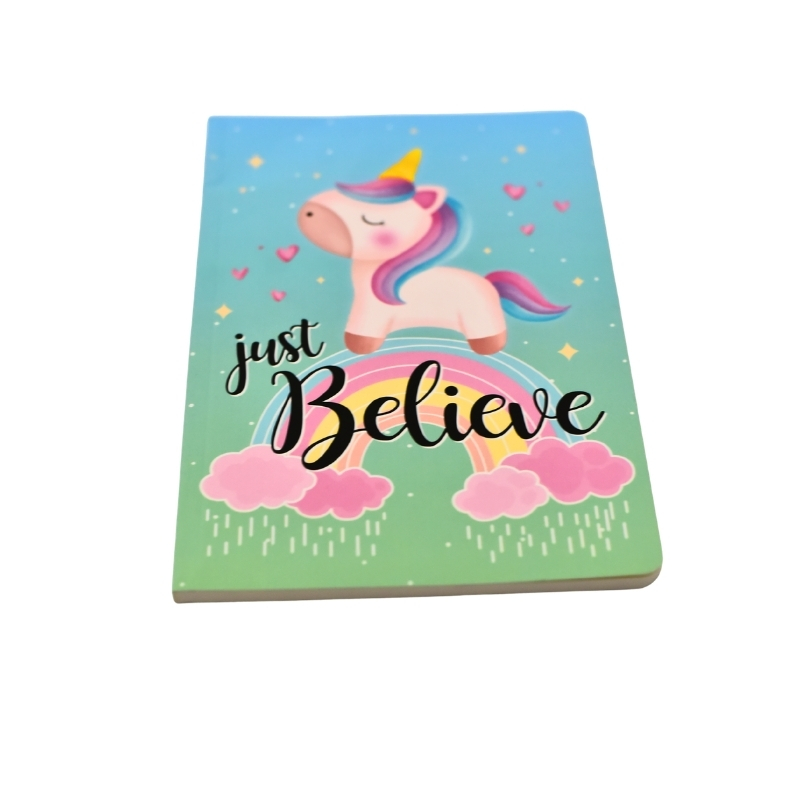 Magical Unicorn "Believe" Softcover Diary & Notebook 2-Piece Combo - Image 5