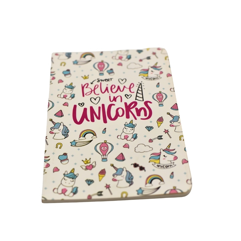 Magical Unicorn "Believe" Softcover Diary & Notebook 2-Piece Combo - Image 3