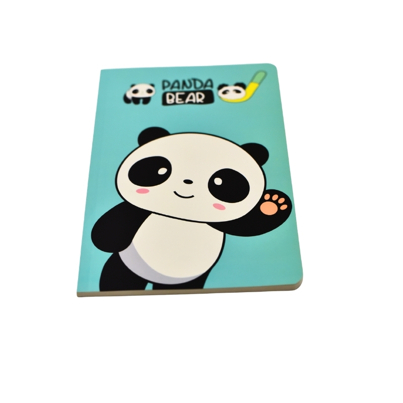 Cute Panda Softcover Diary & Notebook - Image 2