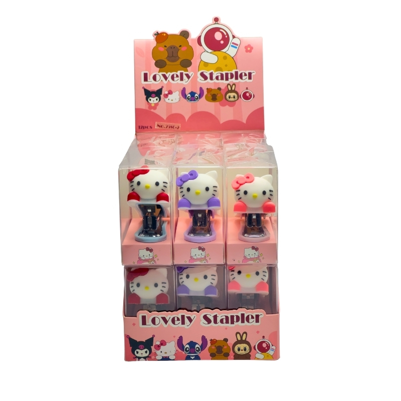 Kawaii "Lovely Stapler" Kitty Mini Desk Stapler (Per Piece)