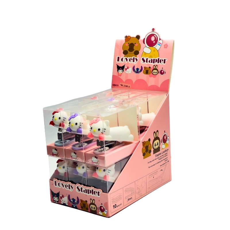 Kawaii "Lovely Stapler" Kitty Mini Desk Stapler (Per Piece) - Image 2